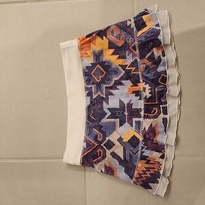 Sofibella Aztec Print 14” Tennis Golf Pickleball Skirt Skort XS